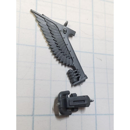 40k Dark Angels Bits Upgrade Ravenwing Rear Bike Wing Icon #38