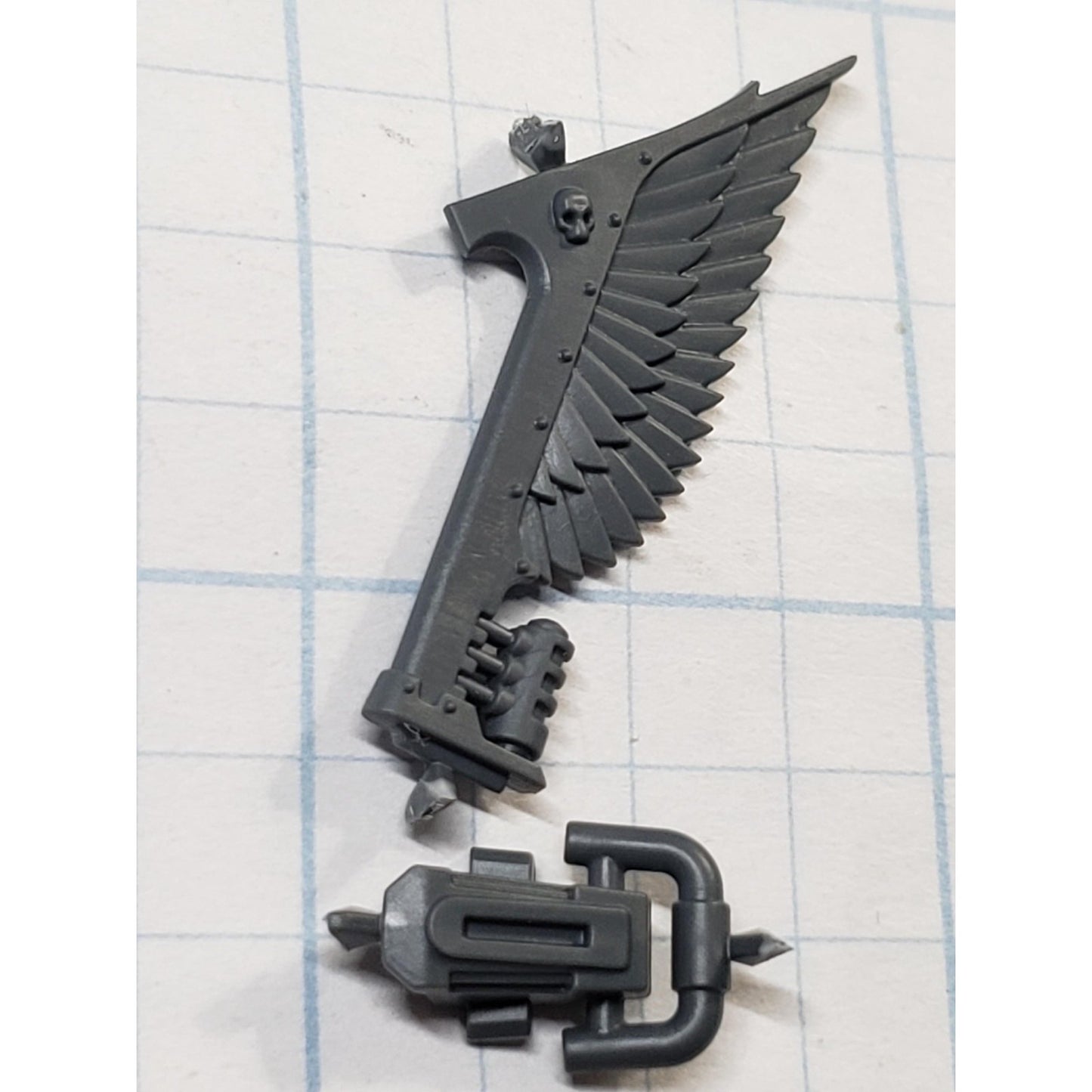 40k Dark Angels Bits Upgrade Ravenwing Rear Bike Wing Icon #38