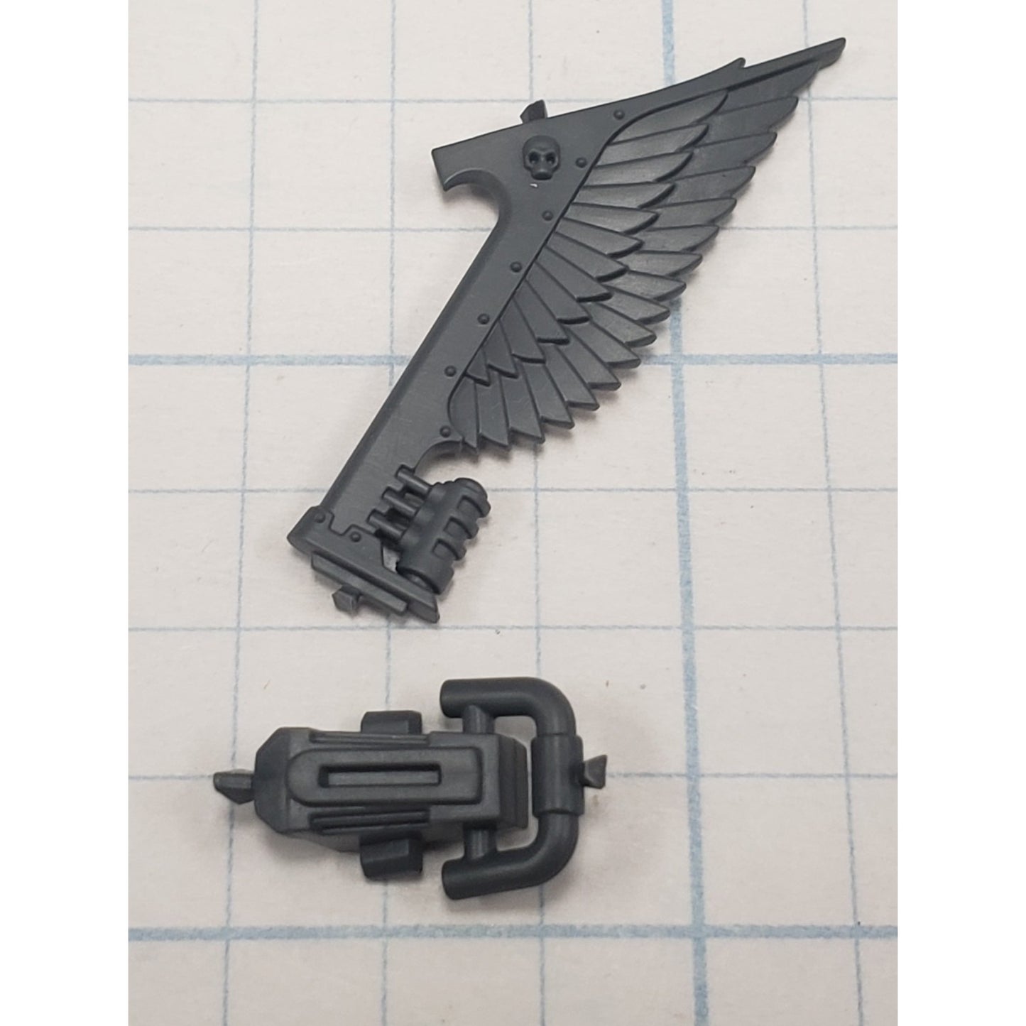 40k Dark Angels Bits Upgrade Ravenwing Rear Bike Wing Icon #38