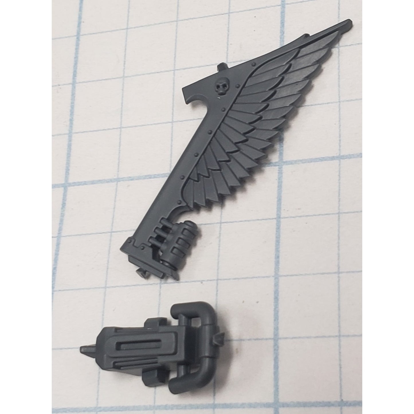 40k Dark Angels Bits Upgrade Ravenwing Rear Bike Wing Icon #38