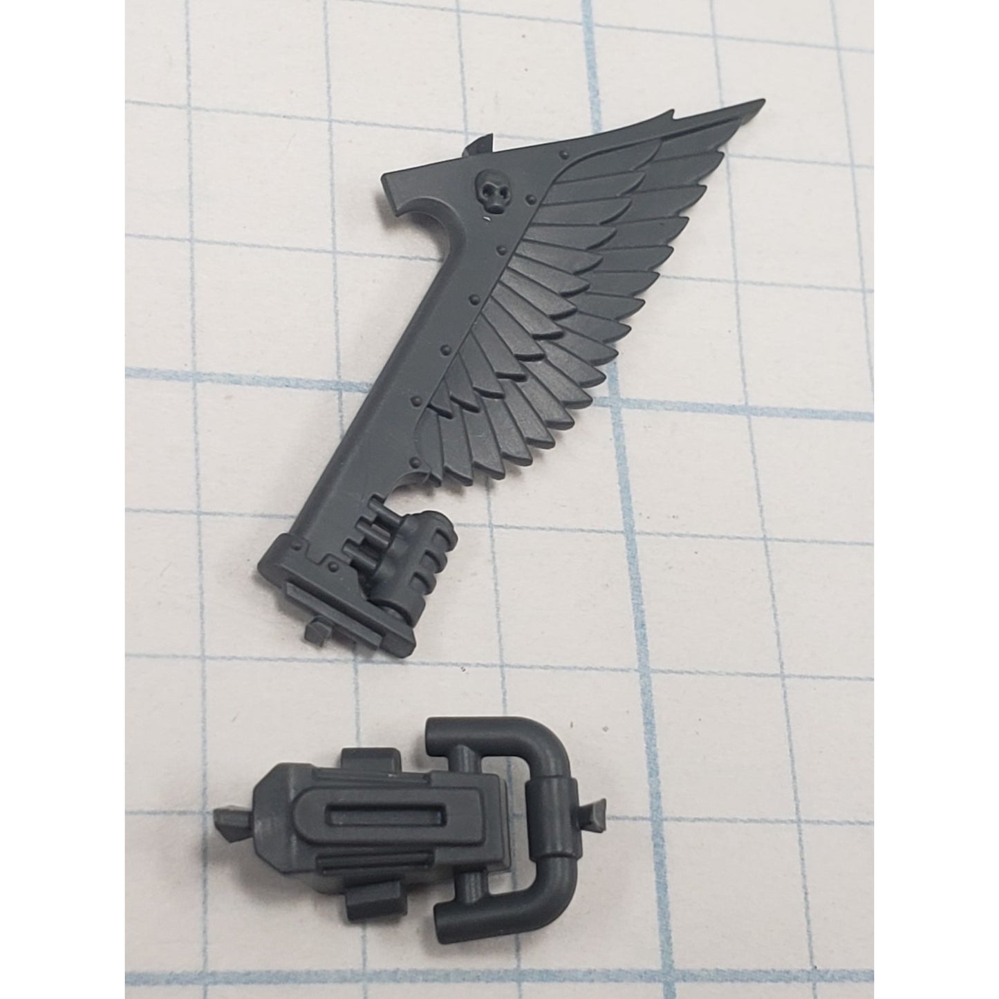 40k Dark Angels Bits Upgrade Ravenwing Rear Bike Wing Icon #38
