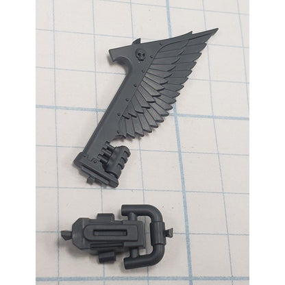 40k Dark Angels Bits Upgrade Ravenwing Rear Bike Wing Icon #38