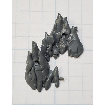 40k Black Templar Bits Marshal Rocky Base Terrain