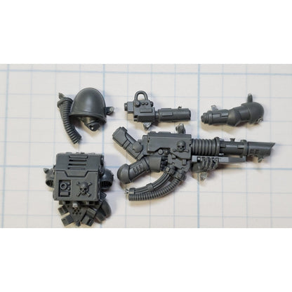 40k Space Marine Bits Devastator Lascannon W Backpack #65 40k