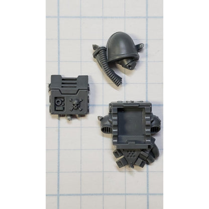 40k Space Marine Bits Devastator Lascannon W Backpack #65 40k