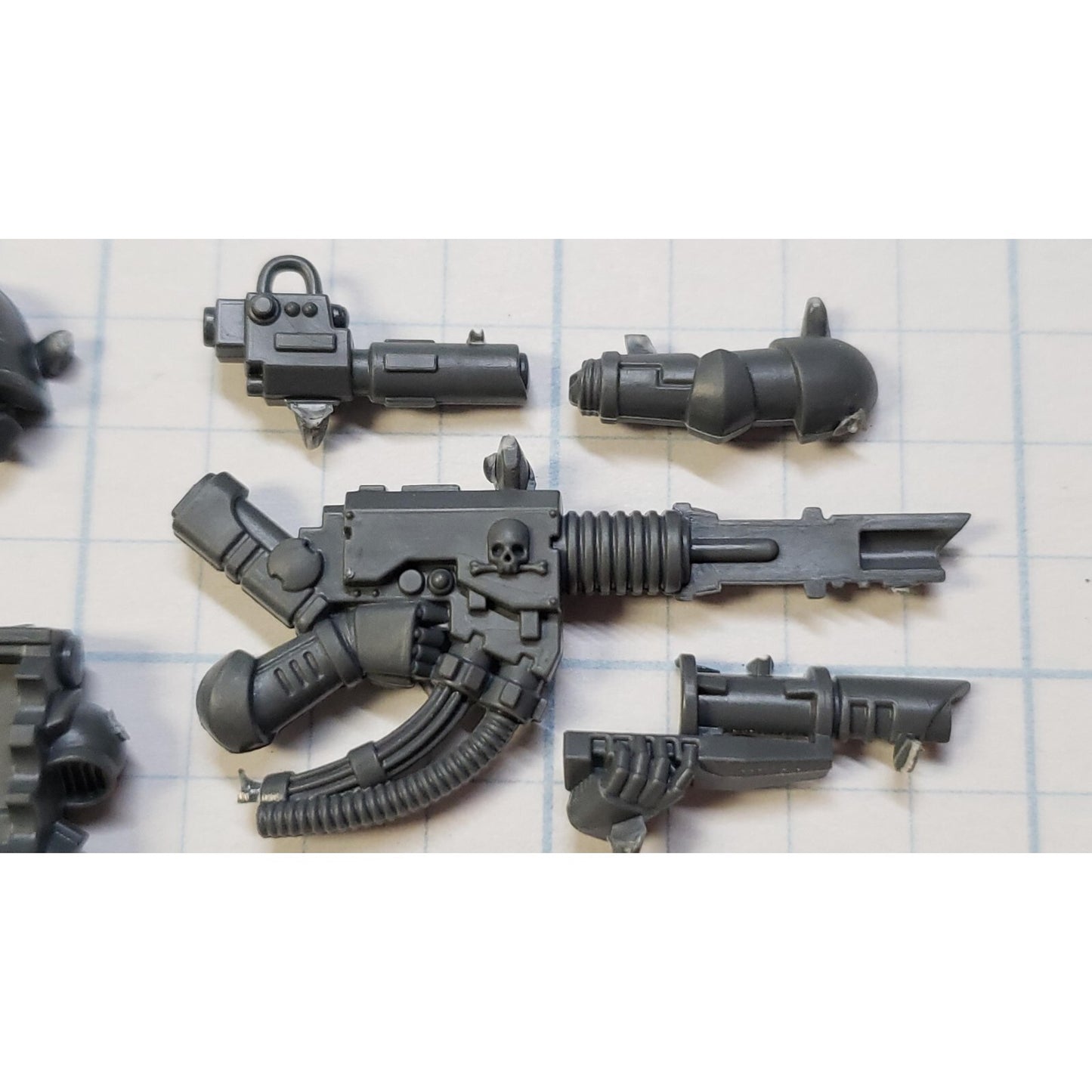 40k Space Marine Bits Devastator Lascannon W Backpack #65 40k