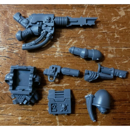 40k Space Marine Bits Devastator Lascannon W Backpack #65 40k