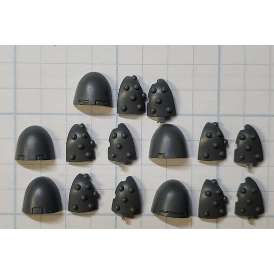 Space Marine Bits Mark 6 VI Tactical Squad Heresy Pip Shoulder Pads Set 30K