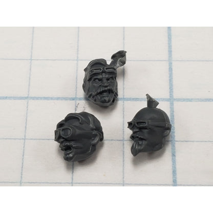Necromunda Bits Orlock Weapon Upgrade Bare Heads x3 S03