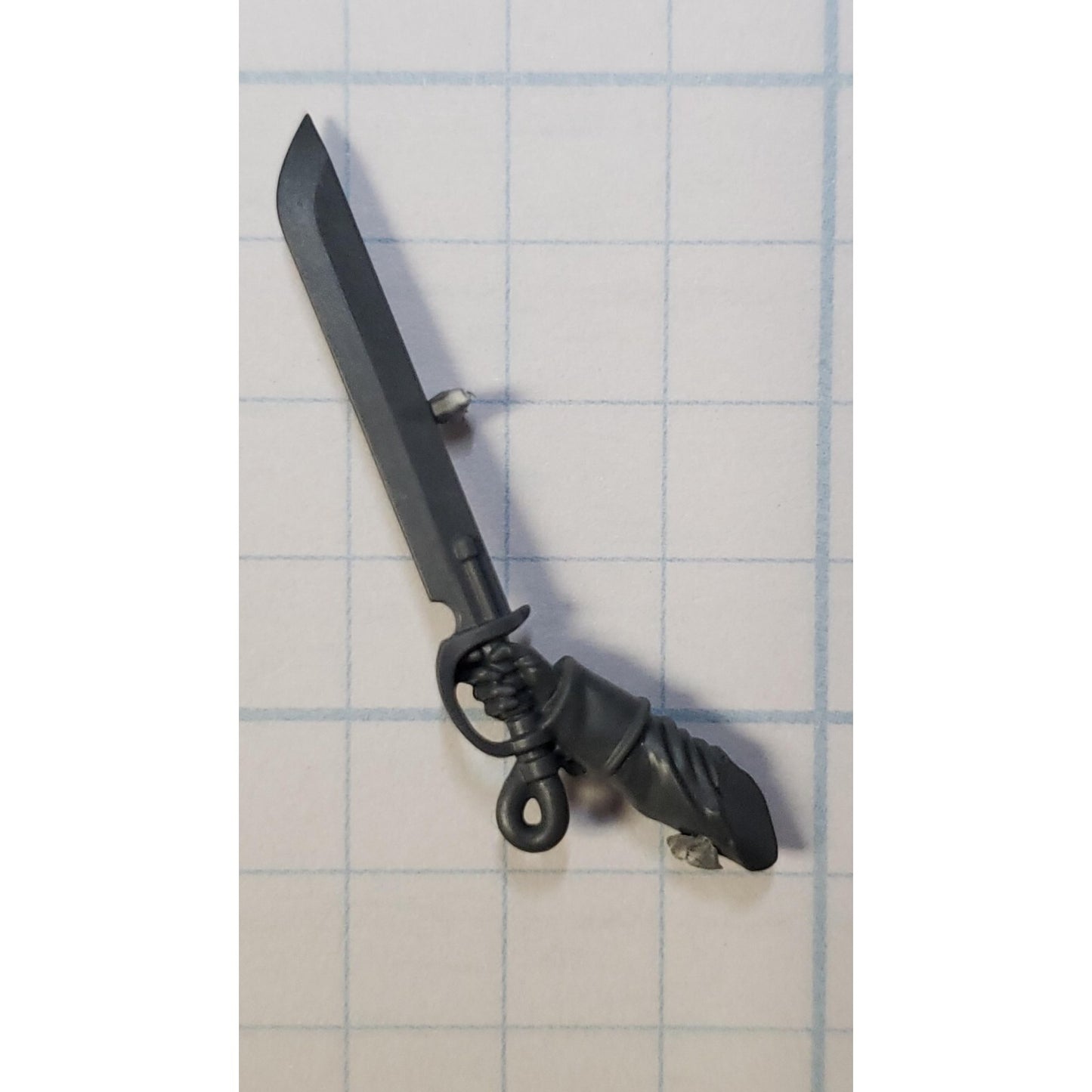 40k Astra Militarum Bits Cadian Upgrade Commander Raised Sabre Sword