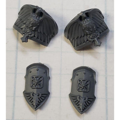 40k Adeptus Custodes Bits Allarus Terminator Shield Captain Shoulder & Hip Pads