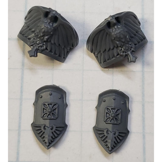 40k Adeptus Custodes Bits Allarus Terminator Shield Captain Shoulder & Hip Pads