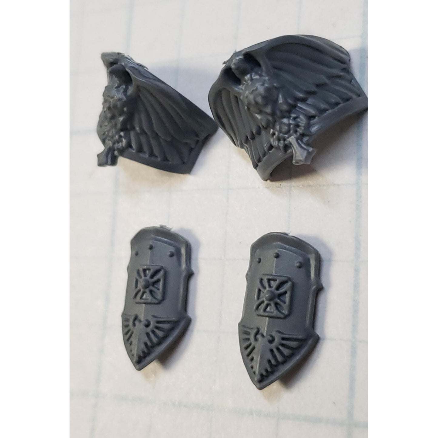 40k Adeptus Custodes Bits Allarus Terminator Shield Captain Shoulder & Hip Pads