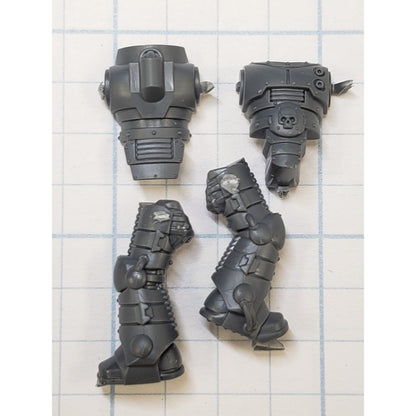 30k Space Marine Bits Legionnaire Mark II Crusade Armor Body Legs #18
