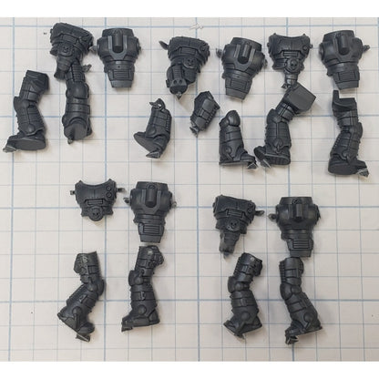 30k Space Marine Bits Legionnaire Mark II Crusade Armor Body x5 Set