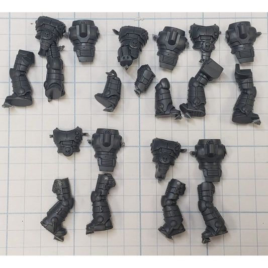 30k Space Marine Bits Legionnaire Mark II Crusade Armor Body x5 Set