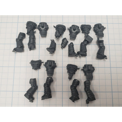 30k Space Marine Bits Legionnaire Mark II Crusade Armor Body x5 Set