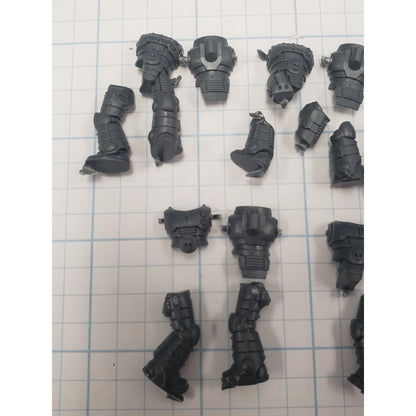 30k Space Marine Bits Legionnaire Mark II Crusade Armor Body x5 Set