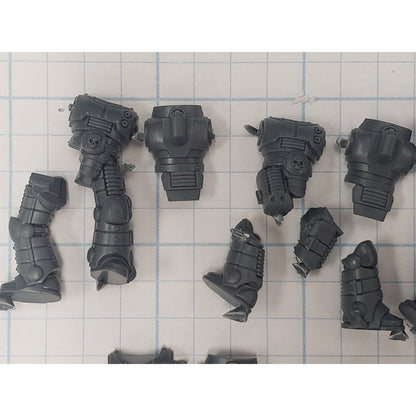 30k Space Marine Bits Legionnaire Mark II Crusade Armor Body x5 Set