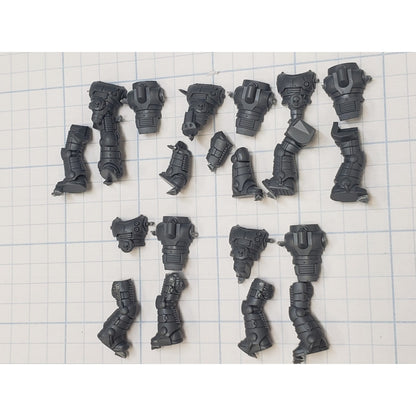 30k Space Marine Bits Legionnaire Mark II Crusade Armor Body x5 Set