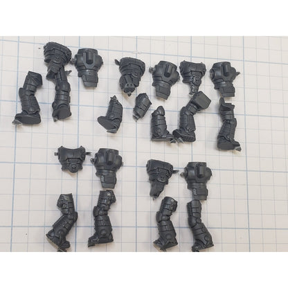 30k Space Marine Bits Legionnaire Mark II Crusade Armor Body x5 Set