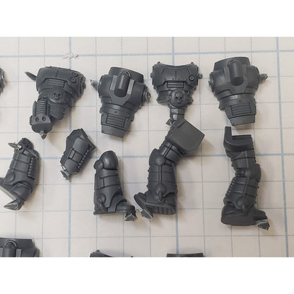 30k Space Marine Bits Legionnaire Mark II Crusade Armor Body x5 Set