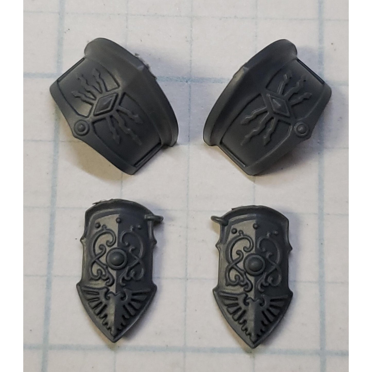 40k Adeptus Custodes Bits Allarus Terminator Shoulder Pads Hip Guards B26