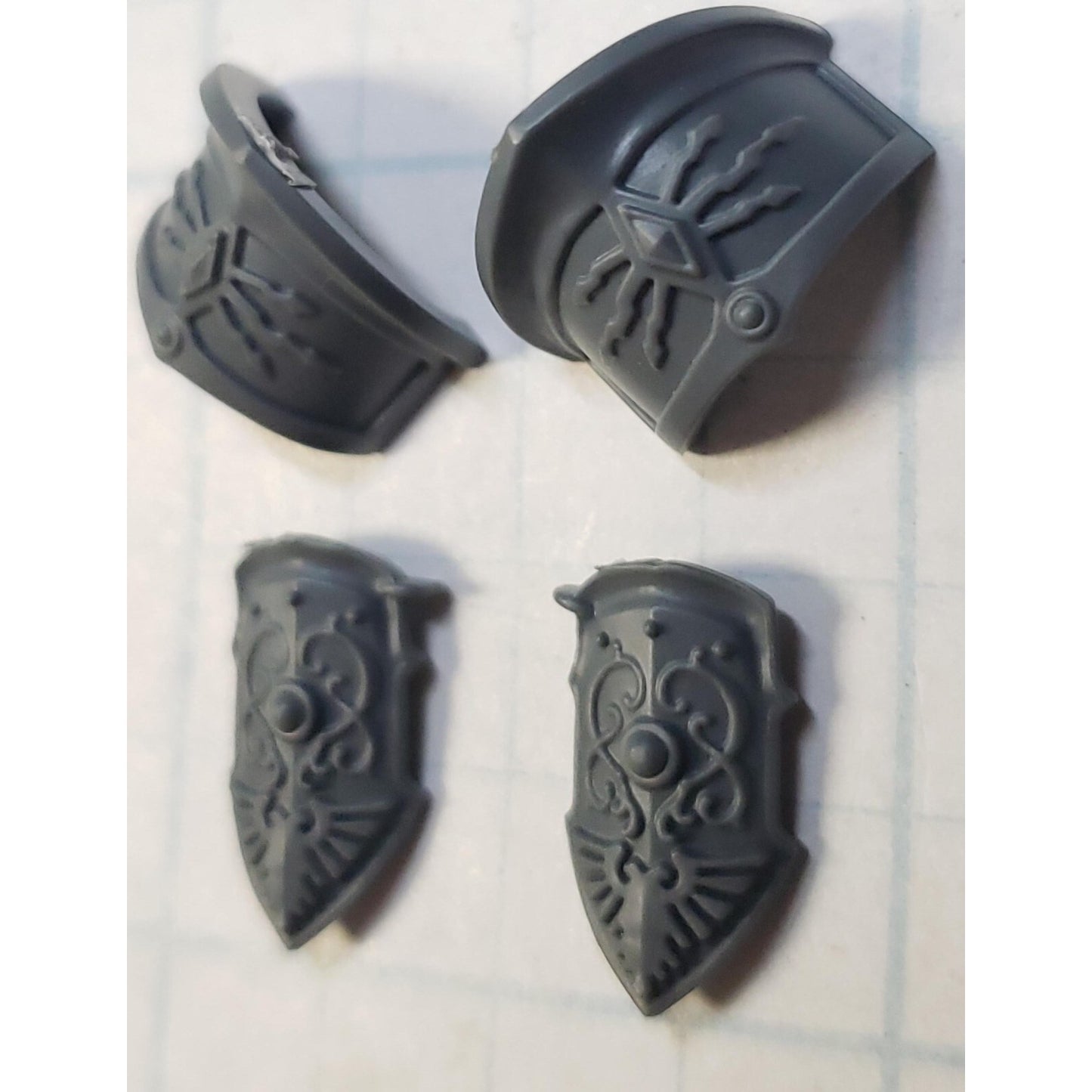 40k Adeptus Custodes Bits Allarus Terminator Shoulder Pads Hip Guards B26