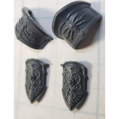 40k Adeptus Custodes Bits Allarus Terminator Shoulder Pads Hip Guards B26