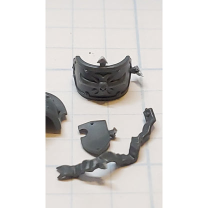40k Black Templar Bits Marshal Shoulder Pads Purity Seal Honors