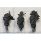 40k Drukhari Bits Kabalite Warrior  Bare Heads x3