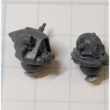 40k Adeptus Mechanicus Bits Skitarii Ranger Alpha Hooded & Bionic Head #119