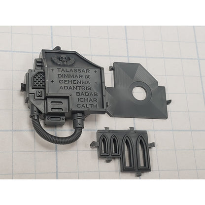 40K Space Marine Bits Venerable Dreadnought Engraved Gun Arm #70
