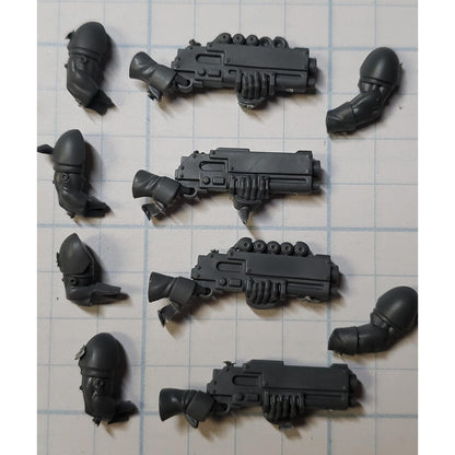 40k Black Templar Bits Primaris Upgrade Neophyte Scout Shotguns w Arms