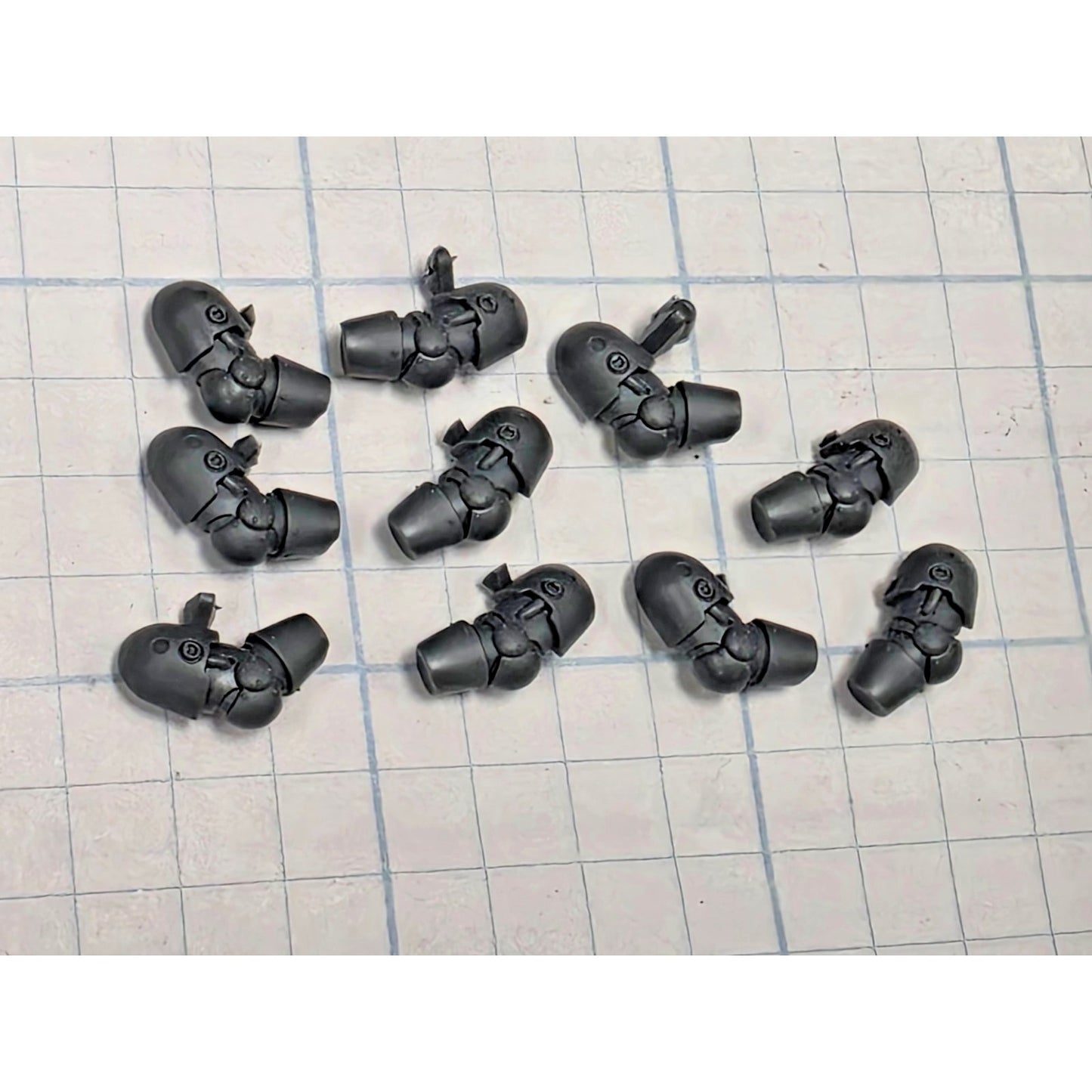 30k Space Marine Bits Legionnaire Mark II Crusade Armor Sgt Arms S44 Set x5