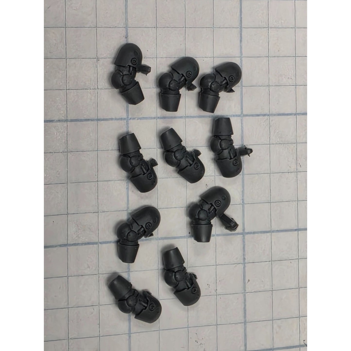 30k Space Marine Bits Legionnaire Mark II Crusade Armor Sgt Arms S44 Set x5