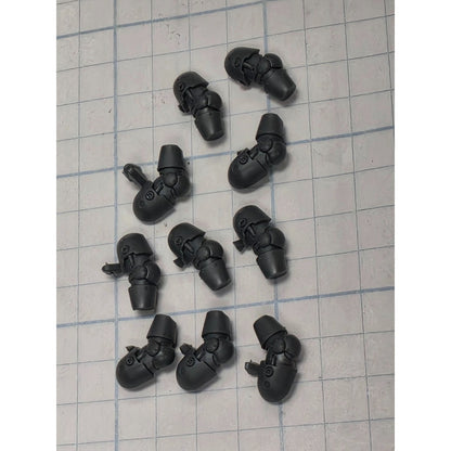 30k Space Marine Bits Legionnaire Mark II Crusade Armor Sgt Arms S44 Set x5