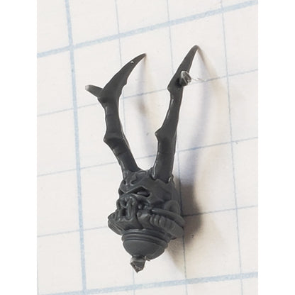 40k Chaos Space Marine Bits Chosen Champion Horned Helmet Head #97