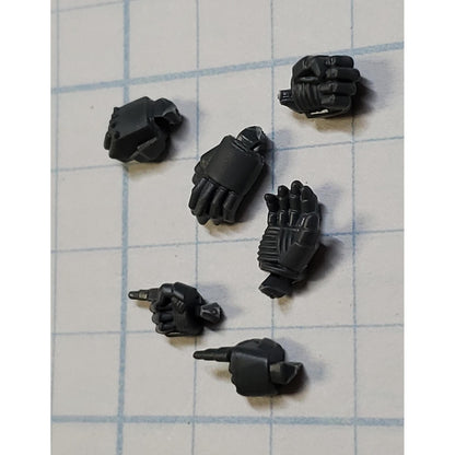 40k Space Marine Bits Devastator Point Clutch Command Hands x6