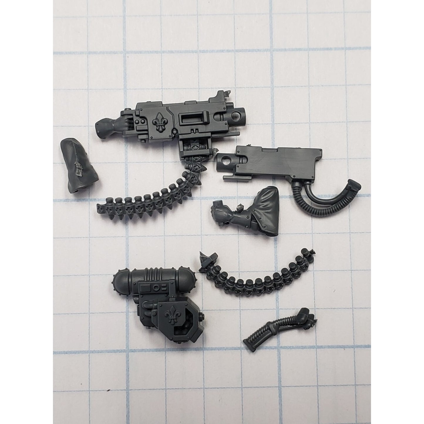 40K Adeptus Sororitas Bits Battle Sister Squad Heavy Bolter Set