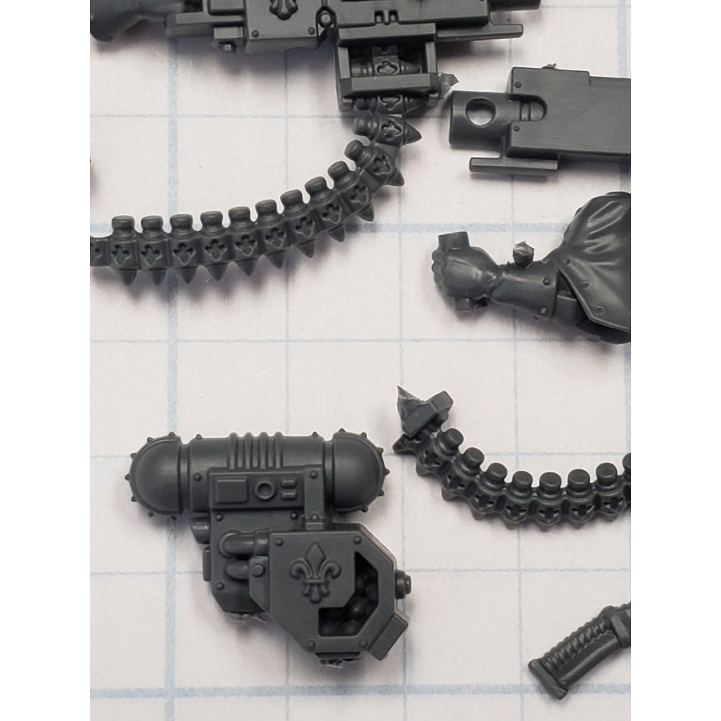 40K Adeptus Sororitas Bits Battle Sister Squad Heavy Bolter Set