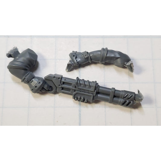 Necromunda Bits Orlock Weapon Upgrade Shotgun w Arms #08