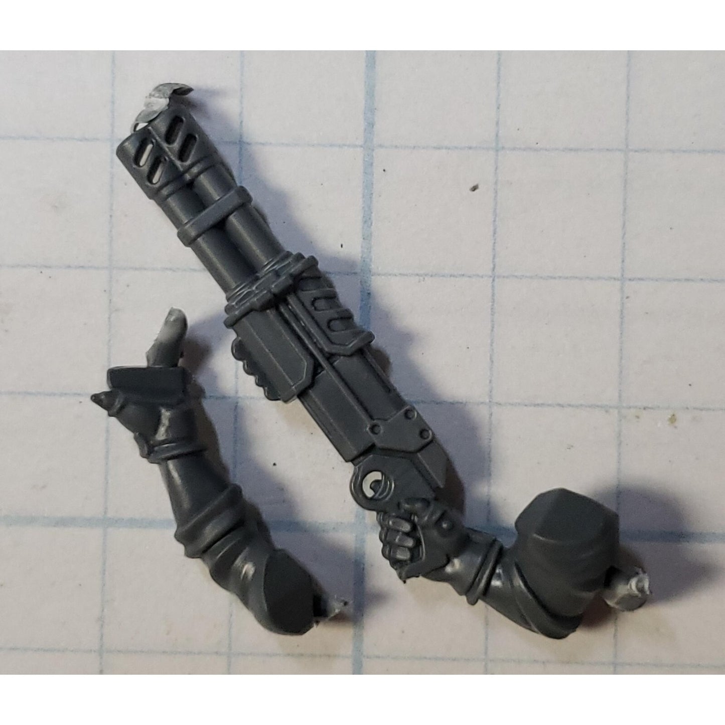 Necromunda Bits Orlock Weapon Upgrade Shotgun w Arms #08