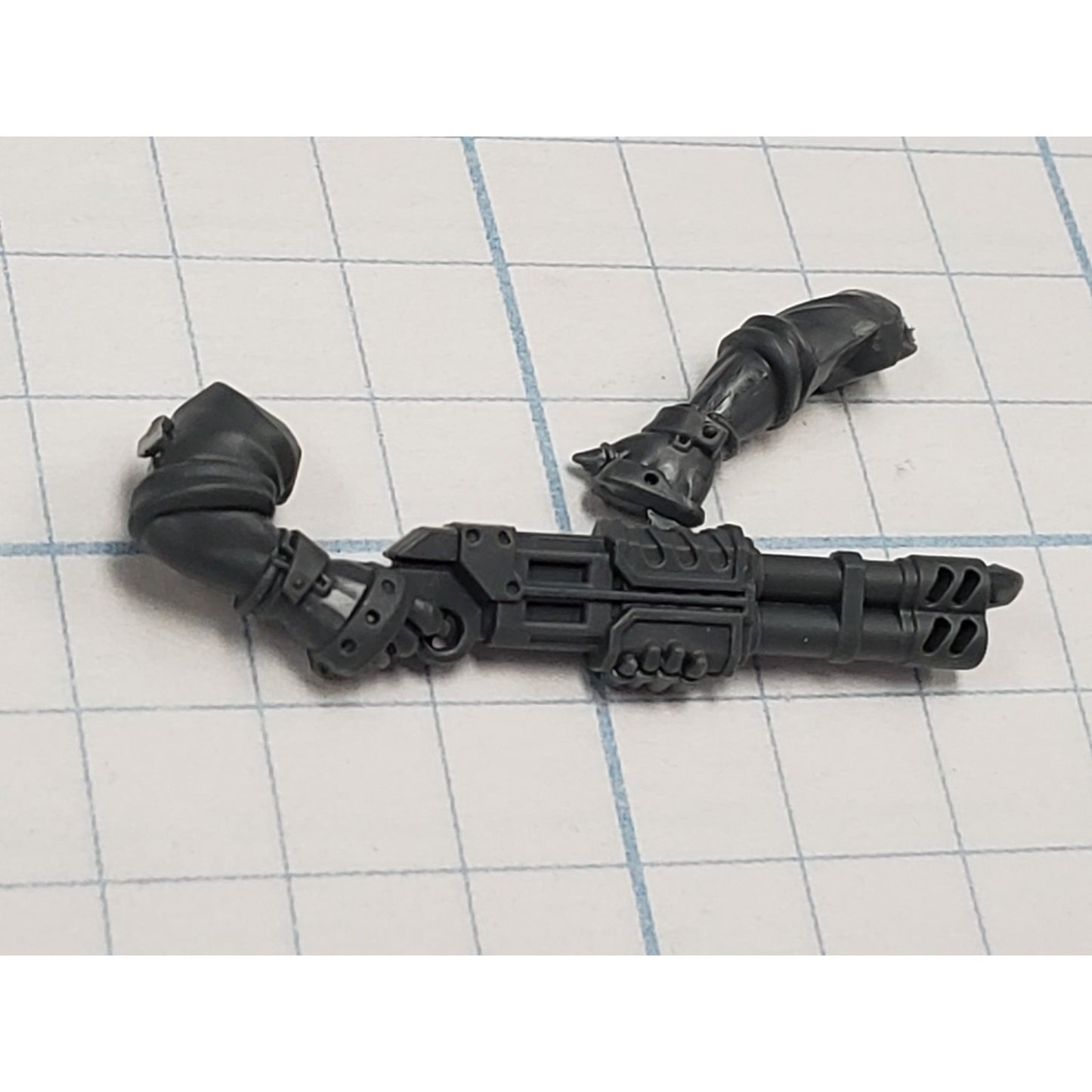 Necromunda Bits Orlock Weapon Upgrade Shotgun w Arms #08