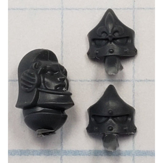 40K Adeptus Sororitas Bits Battle Sister Squad Raised Visor Helmet Set