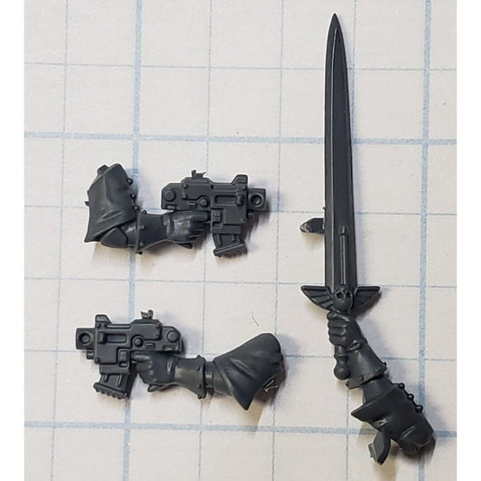 40k Adeptus Sororitas Bits Seraphim Bolt Pistols Power Sword Set #12A