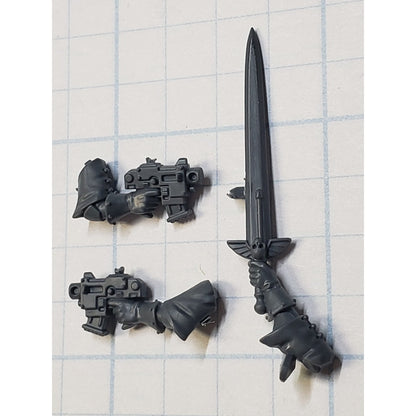 40k Adeptus Sororitas Bits Seraphim Bolt Pistols Power Sword Set #12A