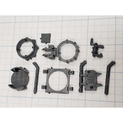 40k Ork Bits Trukk Front Turret w Mount & Glyph Set