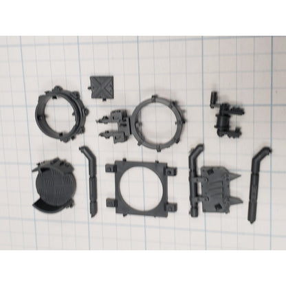 40k Ork Bits Trukk Front Turret w Mount & Glyph Set