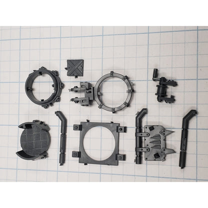 40k Ork Bits Trukk Front Turret w Mount & Glyph Set